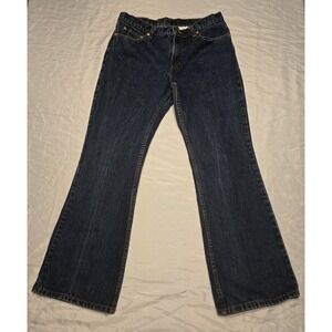 Vintage Jordache Flare Bootcut Denim Jeans‎ Womens Size 13/14 (30×29) Y2K Cotton